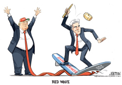 WOULD BE SPEAKER MCCARTHY SURFS RED WAVE by R.J. Matson