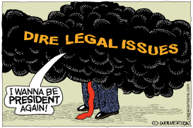 TRUMP PRESIDENTIAL BID by Monte Wolverton