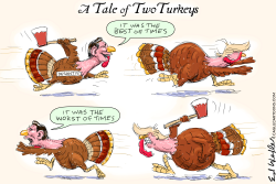 TALE OF TWO TURKEYS by Ed Wexler