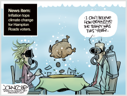 VIRGINIA INFLATION VS CLIMATE CHANGE by John Cole