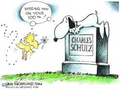 CHARLES SCHULZ 100TH TRIBUTE by Dave Granlund