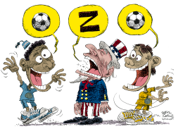 USA NOT INTERESTED IN SOCCER by Daryl Cagle