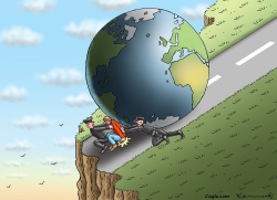 CLIMATE ACTIVIST by Marian Kamensky