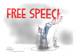 DEMOCRATS AGAINST FREE SPEECH by Dick Wright