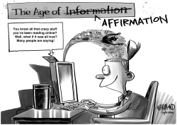 THE AGE OF DISINFORMATION by Dave Whamond