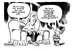 SPORTS BETTING AND KIDS by Jimmy Margulies