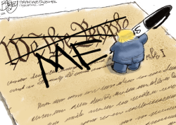 TRUMP CONSTITUTION  by Pat Bagley