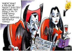 A VAMPIRE WENT DOWN TO GEORGIA by Dave Whamond