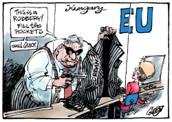 HUNGARY'S ORBáN BLACKMAILING EU. by Jos Collignon