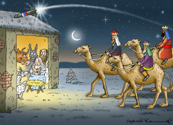 CHRISTMAS STAR by Marian Kamensky