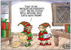 NAUGHTY LIST 2022 by Christopher Weyant