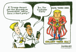 TRUMP DIGITAL TRADING CARDS by Jimmy Margulies