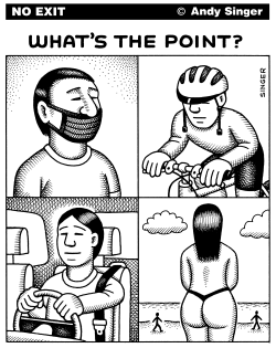 WHAT'S THE POINT? by Andy Singer