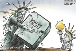 BORDER CRISIS IN THE NEW YEAR by Jeff Koterba