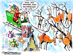 CHRISTMAS 2022 BAD WEATHER by Dave Granlund