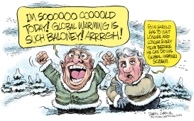 COLD WEATHER SCREAM REPOST by Daryl Cagle