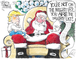 YOU ARE THE NAUGHTY LIST by John Darkow