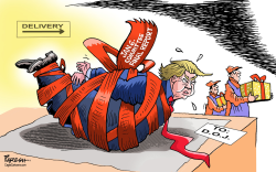 TRUMP REPORT DELIVERY by Paresh Nath
