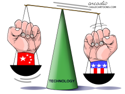 TECHNOLOGICAL FIGHT. by Arcadio Esquivel