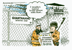 AIRPORT GRIDLOCK by Jimmy Margulies