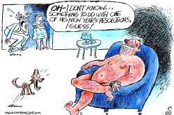 NEW YEAR'S RESOLUTION by Randall Enos