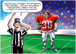 NFL REFEREES by Dave Whamond