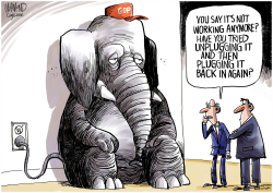 GOP UNPLUGGED by Dave Whamond