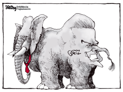 GOP REAR END by Bill Day