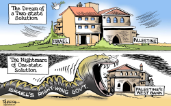 ISRAELI ONE-STATE SOLUTION by Paresh Nath