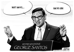 REP GEORGE SANTOS AVATAR by R.J. Matson