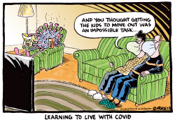 LEARNING TO LIVE WITH COVID by Ingrid Rice