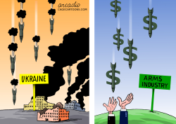 WAR IN UKRAINE by Arcadio Esquivel