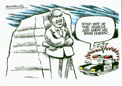 POLICE AND BLACK MOTORISTS by Jimmy Margulies