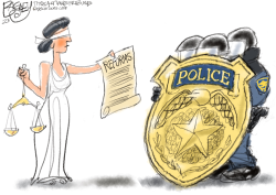 POLICE REFORM  by Pat Bagley