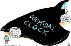DOOMSDAY CLOCK by Randall Enos