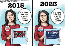 NIKKI HALEY'S PRESIDENTIAL CAMPAIGN by Kevin Siers