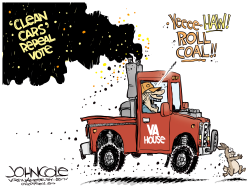 VIRGINIA STATE HOUSE ROLLS COAL ON ELECTRIC CARS by John Cole