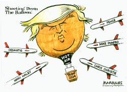 SHOOTING DOWN THE BALLOON by Jimmy Margulies