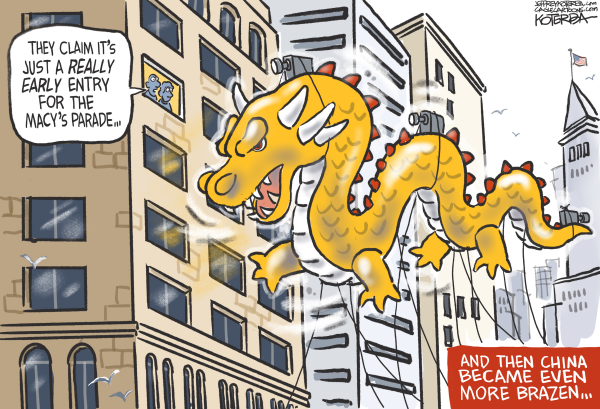 7 amusing cartoons about China's spy balloon