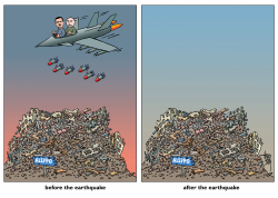 EARTHQUAKE SYRIA by Arend van Dam