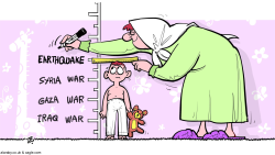 GROWING UP IN THE MIDDLE EAST by Emad Hajjaj