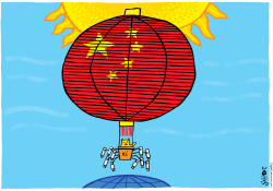 THE CHINESE BALLOON by Schot