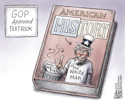 HIS STORY by Adam Zyglis