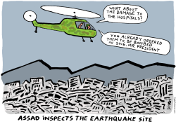EARTHQUAKE SYRIA by Schot