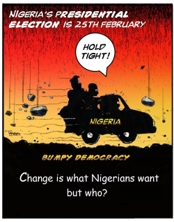 NIGERIAN POLITICIANS RACE FOR PRESIDENCY by Tayo Fatunla