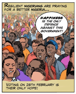 RESILIENT NIGERIAN VOTERS by Tayo Fatunla