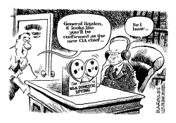 GENERAL HAYDEN CIA NOMINATION by Jimmy Margulies