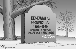 BENJAMIN FRANKLIN QUOTE UPDATE by Bruce Plante
