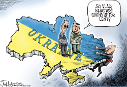 GIVING UP UKRAINE by Joe Heller