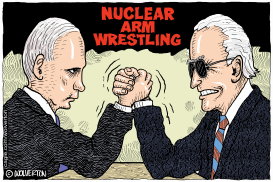 NUCLEAR ARM WRESTLING by Monte Wolverton